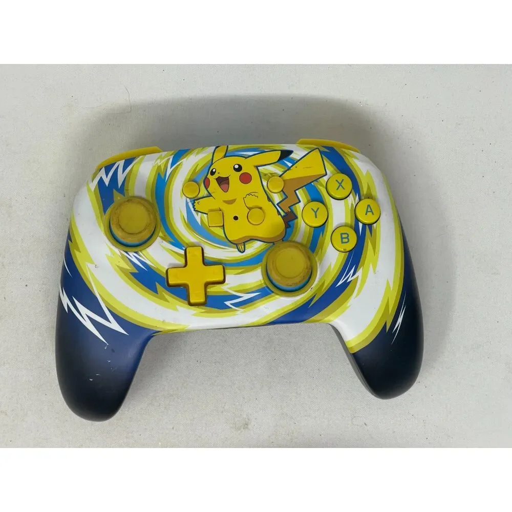 Preowned Nintendo Switch Pokemon Controller Wireless Pikachu PowerA